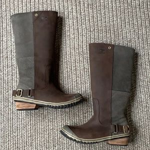 Sorel Slimboot Boot, Pebble, Silver, Size 7